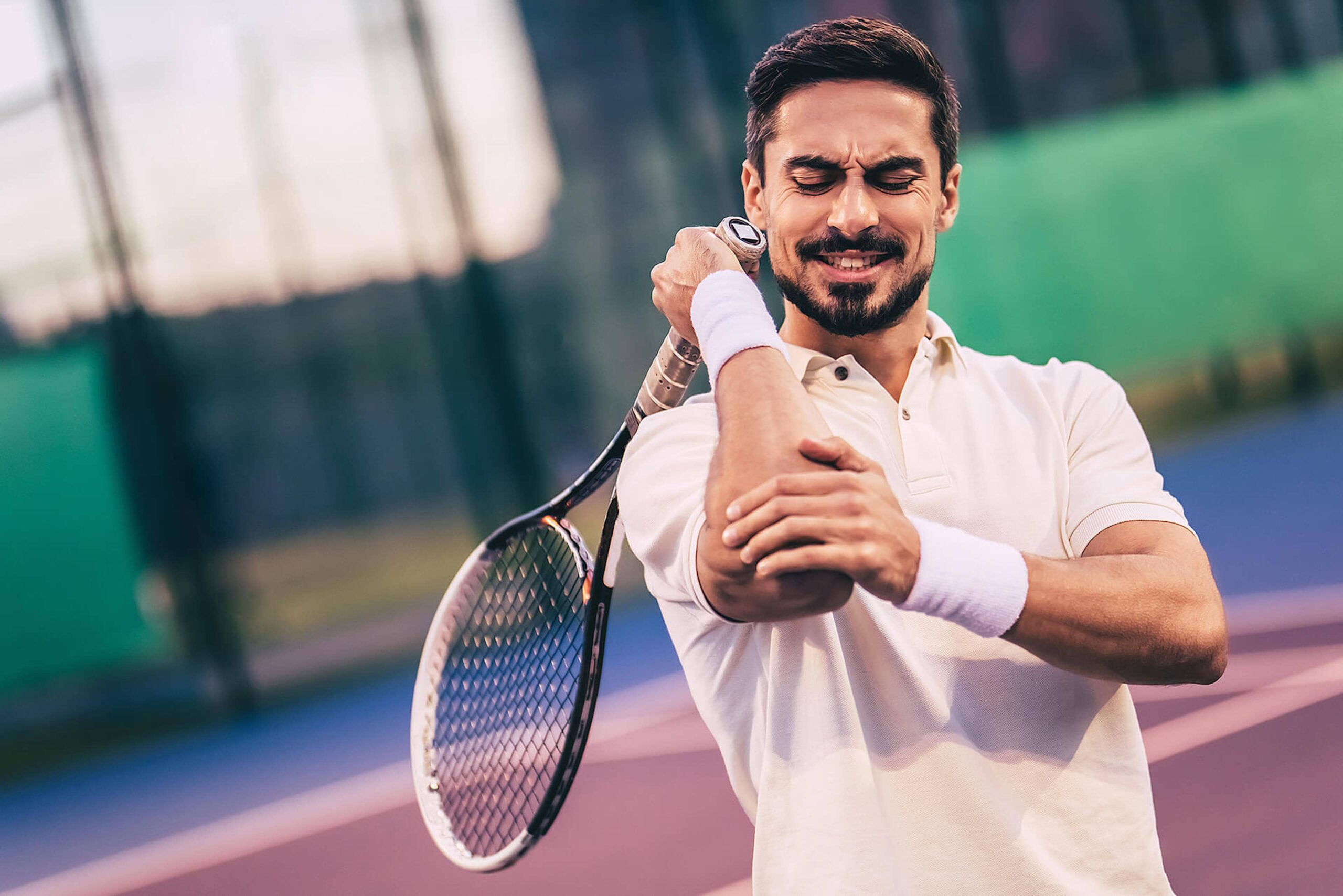 Tennis elbow occurs at the front of the elbow, often as a result of overuse. Visit Dr. Goradia of G2 Orthopedics to find relief from tennis elbow!